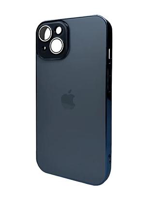 Чохол для смартфона ag glass sapphire frame magsafe скло + термополіуретан 15 см gun grey (871490)