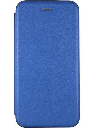 Чохол-книжка для xiaomi redmi note 15 4g/5g екологічна шкіра синій 360 градусів (909633)