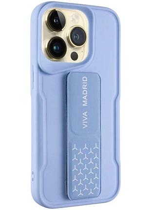 Чехол tpu viva для apple iphone 14 pro (6.1") синій з функцією підставки (913911)