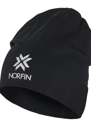 Шапка norfin snug зимняя черная l 95% хлопок 5% спандекс (879082)