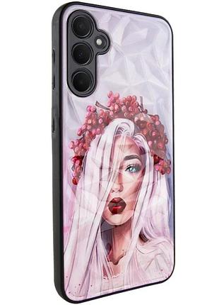Чехол-накладка prisma ladies для samsung galaxy a36 5g tpu + pc 0,5 см украинская девушка (916979)