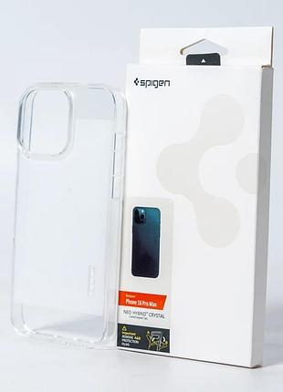 Чехол-накладка spigen aaa matt clear для apple iphone 16 прозрачный поликарбонат (870545)