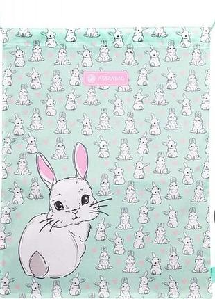 Сумка для взуття міс lovely bunny м'ятна 44 х 33 см (838444)