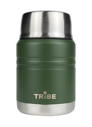 Термос для еды tribe food jar 0,45 л оливковый t-de-0022 (883901)