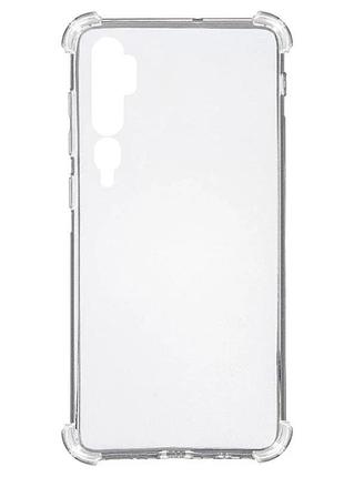 Tpu чохол посилений для xiaomi mi note 10/note 10 pro/cc9 pro прозорий 0,5 мм (910299)