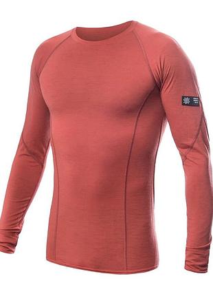 Термофутболка чоловіча merino active ls терракота s мерино (883717)