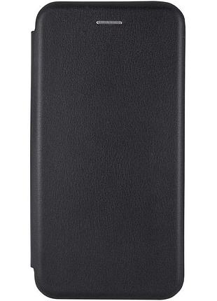 Чехол-книжка для xiaomi poco x3 nfc / poco x3 pro искусственная кожа черный с подставкой 15,2х7,6 см (909970)