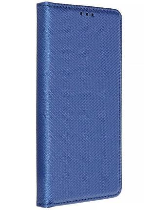 Чехол-книжка для infinix smart 10 штучна шкіра синій з підставкою 15х7,5 см (920290)