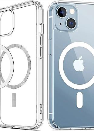 Чехол накладка cosmic acrylic magsafe для apple iphone 13 прозрачный акрил (869076)