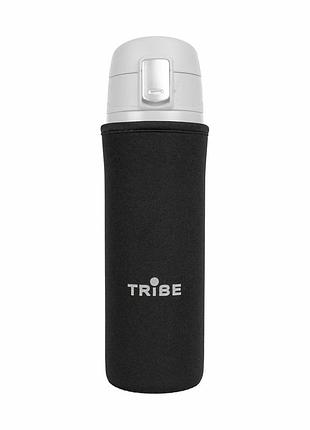 Чохол для термоса tribe neoprene cover 0,45 л чорний неопрен (884157)