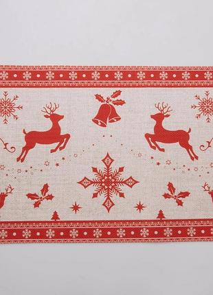 Коврик для сервировки стола christmas tale 45х30 см пвх (846395)