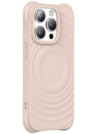 Чехол tpu orbit magsafe для iphone 14 pro max 6.7" рожевий (922477)