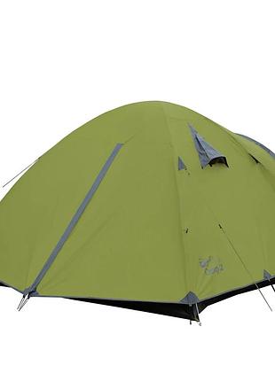 Палатка tramp lite camp 2 двухместная кемпинговая 210х130х100 см оливковая (884145)