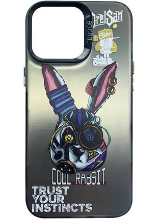 Чехол накладка для apple iphone 11 tpu+pc 6,1" cool rabbit (916086)