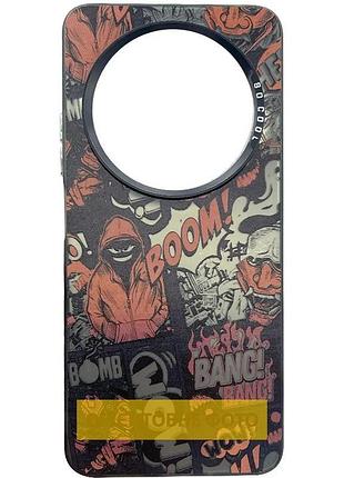 Чехол накладка для apple iphone 16 pro max tpu+pc 6.9" comics (918317)