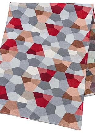 Гобеленовая дорожка limaso geo167 37x100 см 75% полиэстер красная (875428)