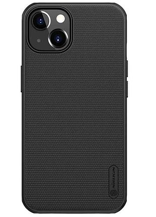 Чехол nillkin matte magnetic pro для apple iphone 14/13 6.1" полікарбонат чорний (921359)