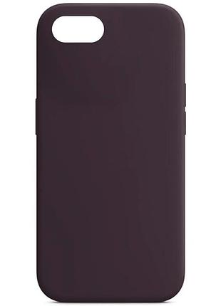 Чехол накладка для apple iphone se (2020) / 7 / 8 силіконовий фіолетовий 4.7" (925117)