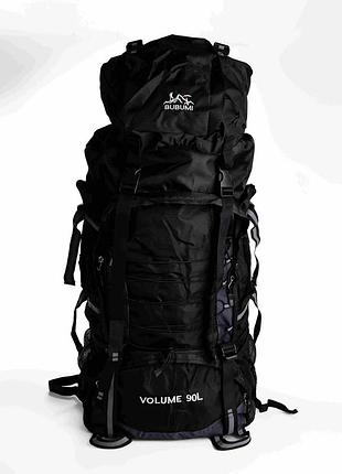 Туристичний рюкзак 90 л oxford чорний sj-0036-1b 60x35x20 см (846683)