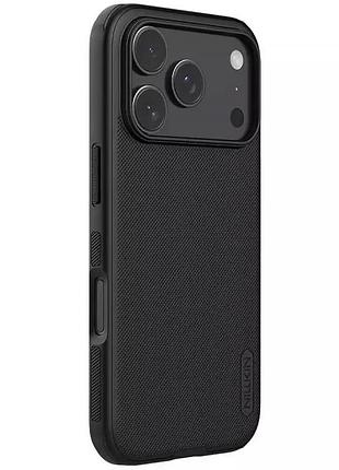 Чехол nillkin matte pro для apple iphone 17 pro max ультратонкий пластик черный (928939)