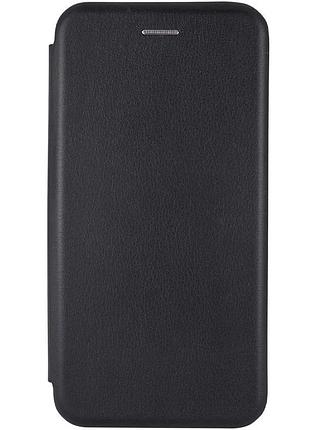 Чохол-книжка для samsung galaxy a55 штучна шкіра чорний з функцією підставки 15х7х1 см (913069)
