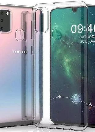 Tpu чехол для samsung galaxy m30s/m21 1,5 мм прозрачный антиударный термополиуретан (922929)