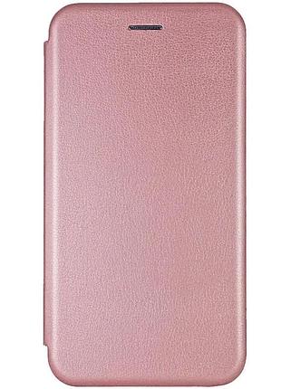 Чохол-книжка для realme note 60 / 60x штучна шкіра 0,5 см рожевий золото (921304)