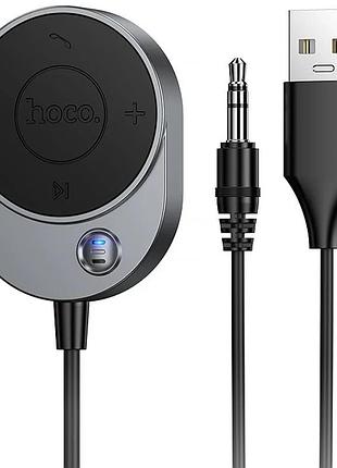 Bluetooth аудио ресивер hoco e150 path 3,5 мм abs-пластик 150 см metal gray (910594)