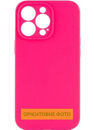 Чехол накладка для apple iphone 16e / 17e 6.1" силиконовый розовый анти-удар (912464)