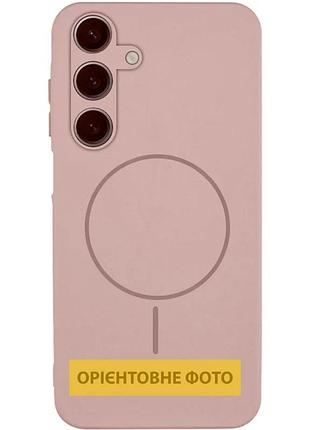 Чехол silicone cover full camera для samsung galaxy a07 силиконовый розовый (916151)