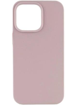 Чехол для apple iphone 11 pro max 6.5" силиконовый серый с magsafe (915918)
