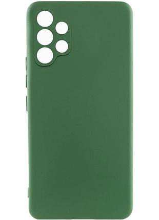Чехол накладка tpu full camera для samsung galaxy a32 4g зелений (930194)