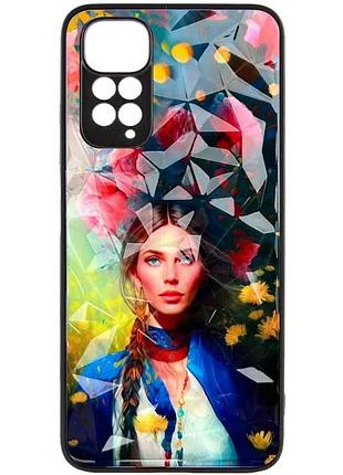 Tpu+pc чехол prisma ladies для xiaomi redmi note 11 pro 4g/5g 12 pro 4g peonies (910877)