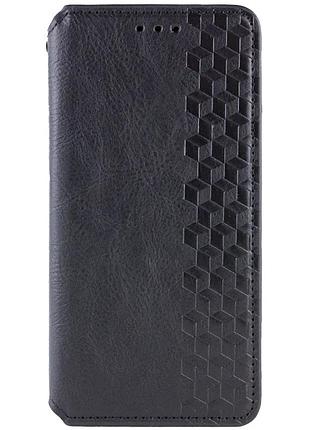 Чехол-книжка getman cubic для xiaomi redmi note 15 pro 5g искусственная кожа черный (918233)