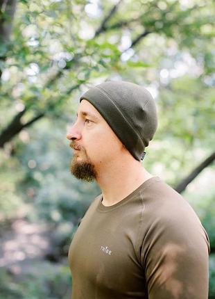 Шапка флисовая tribe fleece hat t-kf-0018 os унисекс мерино оливковая (883726)