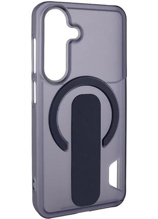 Чехол накладка для samsung galaxy s26 magsafe с функцией подставки пластиковый синий (918930)
