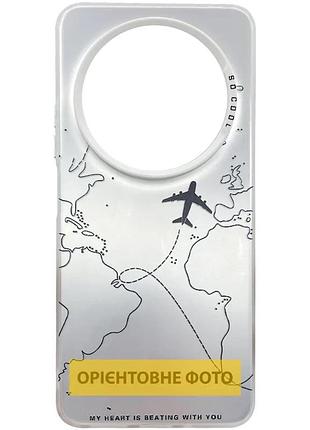 Чехол накладка для apple iphone 14 pro max tpu+pc 6.7" my heart (920865)