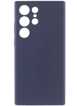 Чехол-накладка getman liquid silk для samsung galaxy s26 ultra tpu синий (926739)