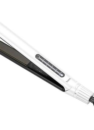 Випрямляч для волосся hoco hp41 crystal smooth 130-230°c кераміка білий (918006)