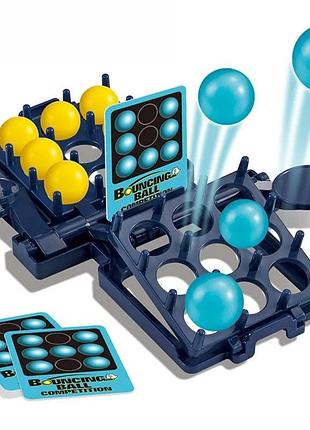Настольная игра ummi 707-140 bounce ball duel game 26,9x26,9x5 см пластик синий (920861)