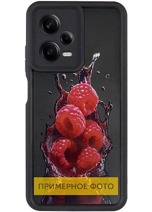 Tpu чехол для xiaomi redmi a3 накладка принт малина (916460)