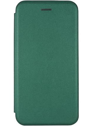 Чохол-книжка для samsung galaxy a23 4g штучна шкіра зелений з функцією підставки 15х7х1 см (919132)