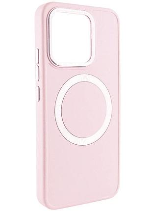 Tpu чехол xiaomi 14 pro magsafe рожевий light pink (922532)