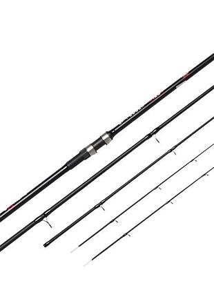 Фідерне вудилище salmo extreme bp feeder 3.30 м композитне середнього строю з чохлом (879091)