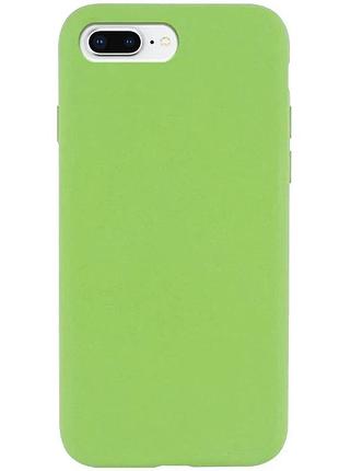 Чехол накладка для apple iphone 7 plus / 8 plus 5.5" силиконовый мятный (917083)