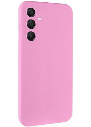 Чехол silicone cover full camera для samsung galaxy s25+ силиконовый розовый (916490)