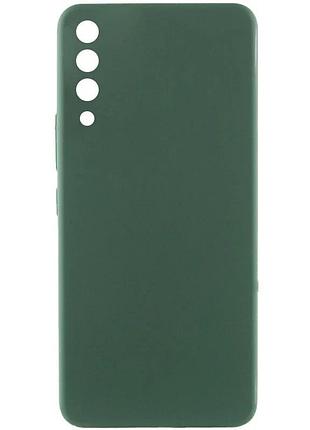 Чехол silicone cover full camera для samsung galaxy a50/a50s/a30s силіконовий зелений (929565)