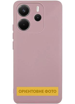 Чехол silicone cover full camera для xiaomi redmi note 14 pro 4g/5g силиконовый 0,5 мм розовый (909669)