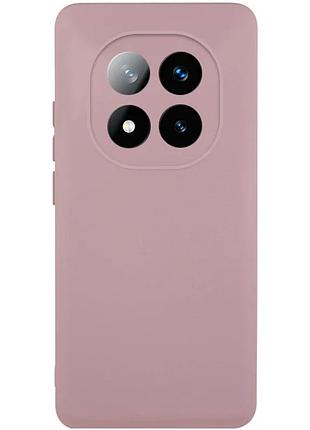 Чехол silicone cover full camera для xiaomi poco x7 силиконовый розовый (918086)