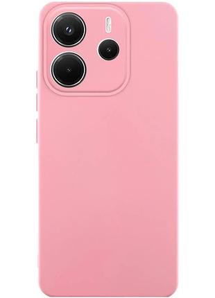 Чехол накладка full camera для xiaomi redmi note 14 4g tpu розовый (912959)